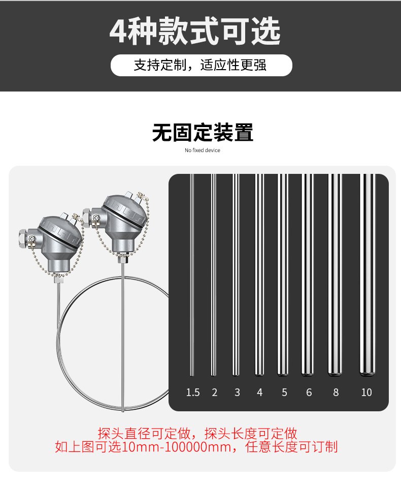 鎧裝熱電偶-阻10_http://m.023mdkt.com_溫度儀表_第7張