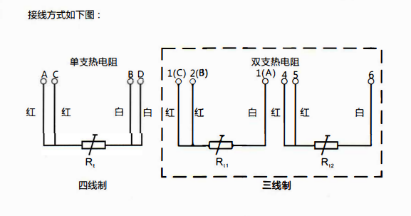 貴陽熱電阻的接線方式有兩線制、 三線制、 四線制!_行業動態_第1張_重慶西珠儀表科技有限公司 貴陽熱電阻的接線方式有兩線制、 三線制、 四線制!_http://m.023mdkt.com_行業動態_第1張
